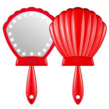 LED Shell Shock Mirror Red - Beauty&Beyond