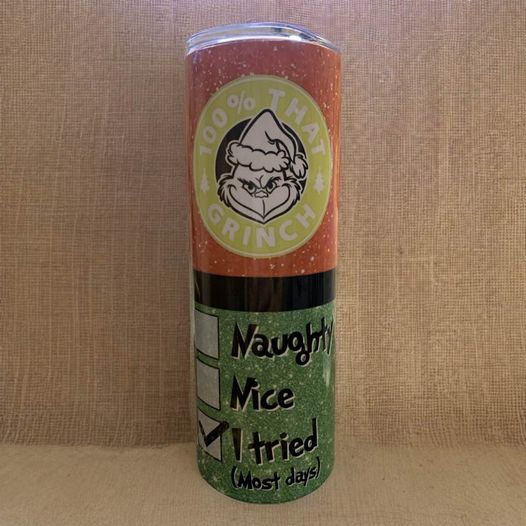 Merry F'n Christmas Grinch