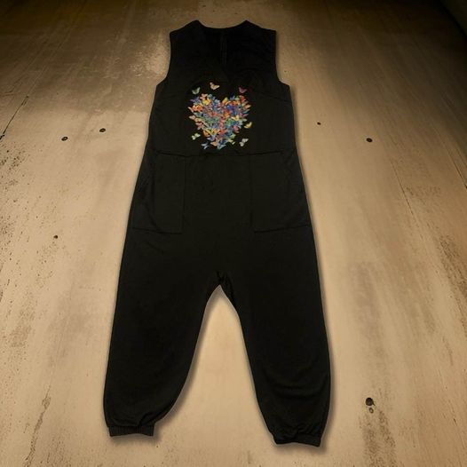 Butterfly Romper size small
