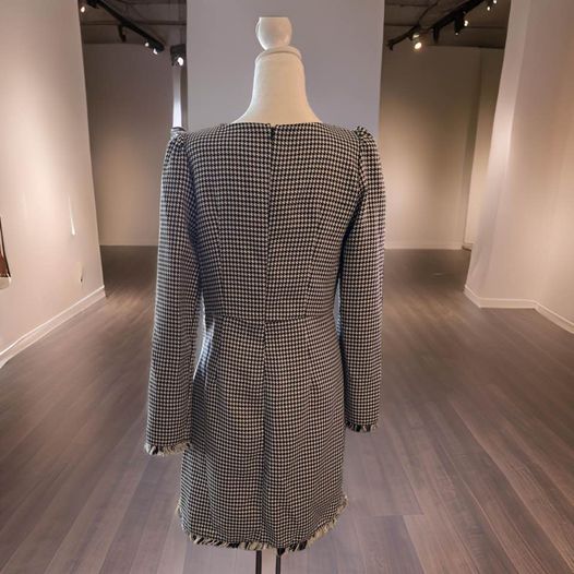 Black and White Checkered Dress size M