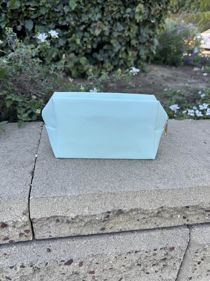 Smiley Patches Make Up Bag - Beauty&Beyond