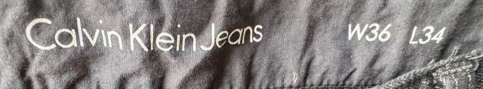 MEN’S CALVIN KLEIN JEANS DARK GREY