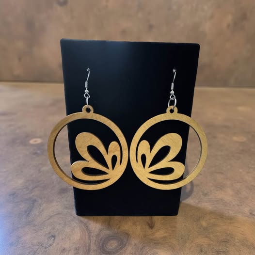 WOOD EARRINGS