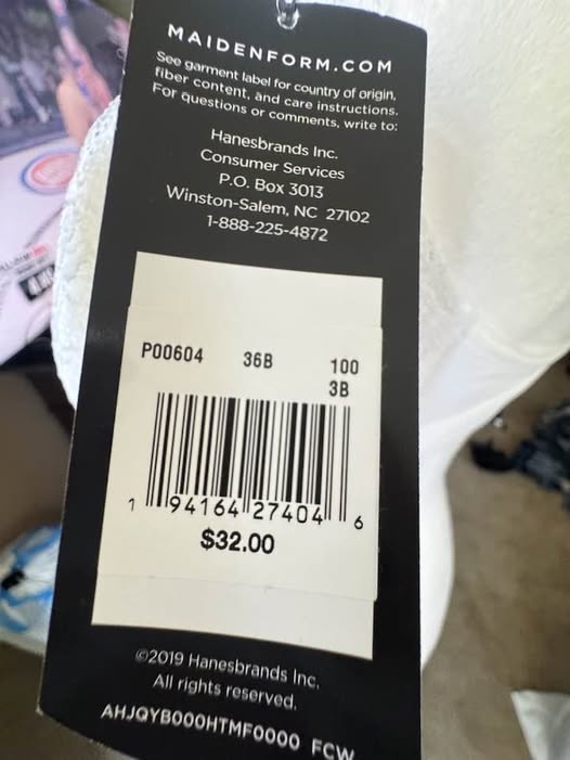 WHITE LACE PUSH UP BRA 36B