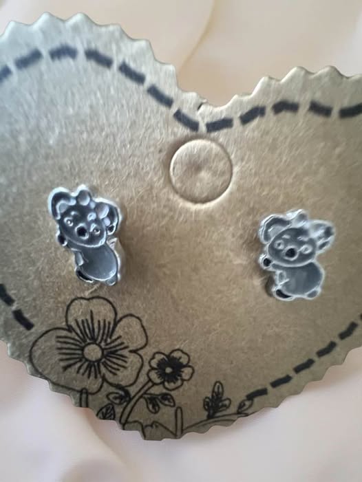 KOALA BEAR KIDS STUD EARRINGS