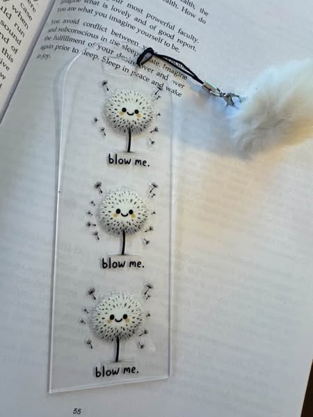 BOOKMARKER "BLOW ME"