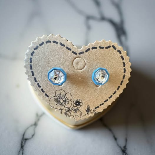 RHINESTONE KIDS STUD EARRINGS