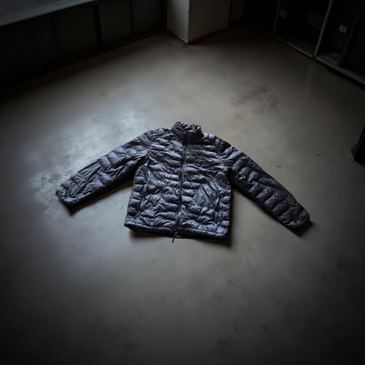 MEN'S GENENTECH BLACK PUFFY JACKET SIZE M