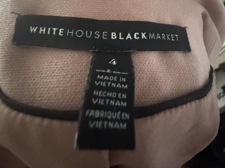 POWDER PINK JACKET SIZE 4