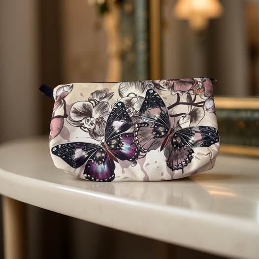 BUTTERFLY MAKE UP BAG