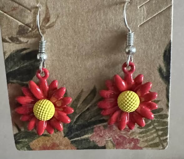 KIDS FLOWER EARRINGS