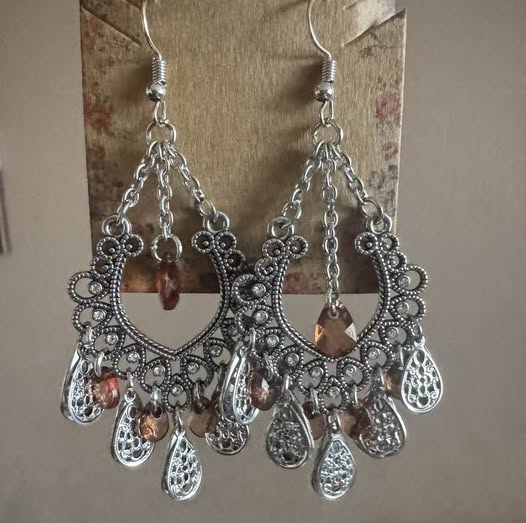 ANTIQUE DANGLY EARRINGS