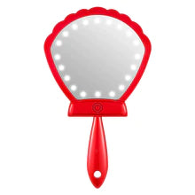 LED Shell Shock Mirror Red