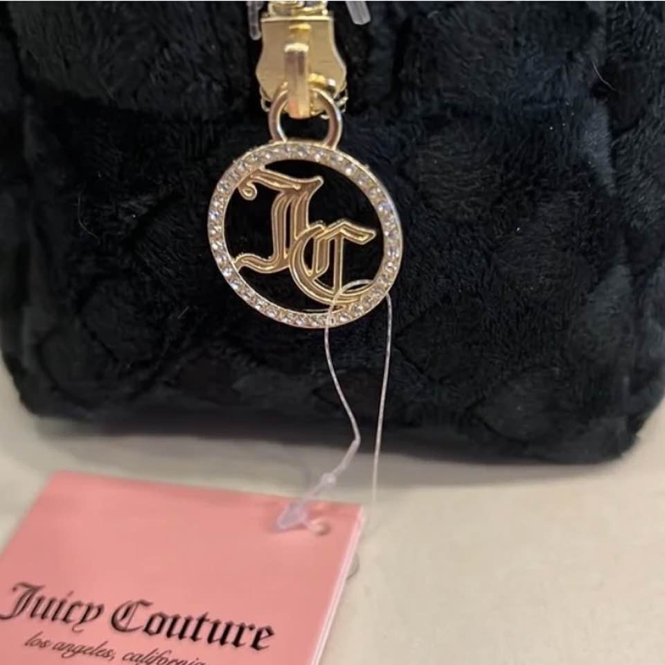 Juicy Couture Velvet Makeup Bag