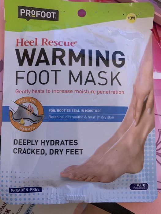 Heel Rescue Warming Foot Mask