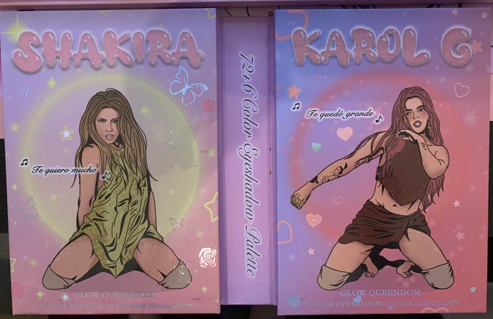 Karol G & Shakira Eyeshadow Palette