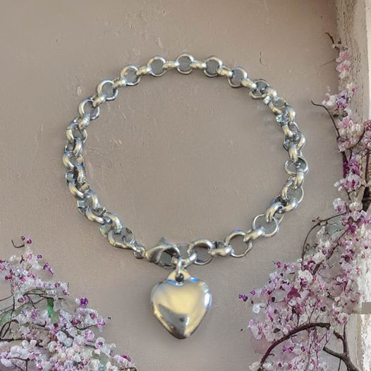 Heart Stainless Steel Bracelet