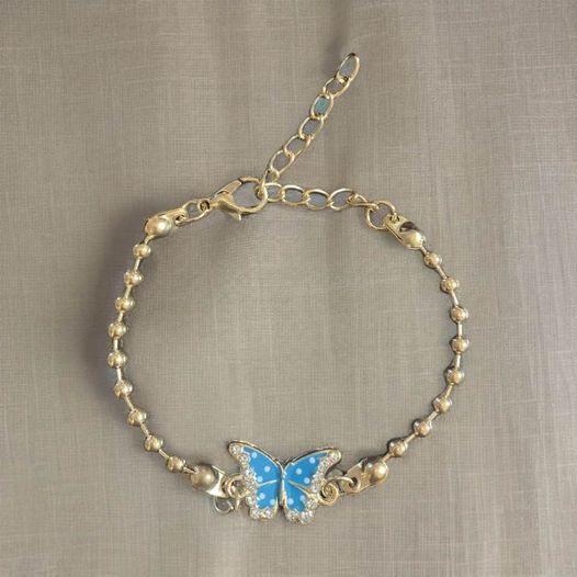 Blue Butterfly Bracelet