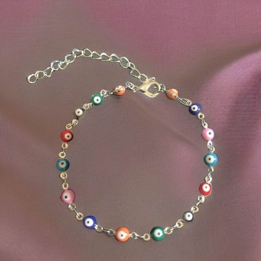 Evil Eye Silver Bracelet