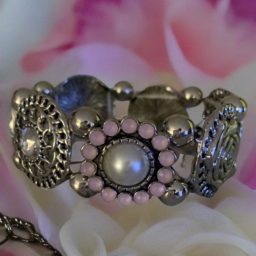 Rose Silver Bracelet