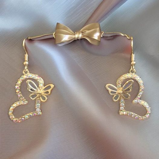 Heart/Butterfly Earrings