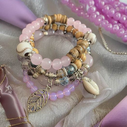 Pink Stackable Bracelet