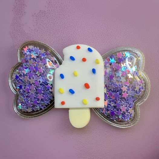 Ice Cream Hair Clips