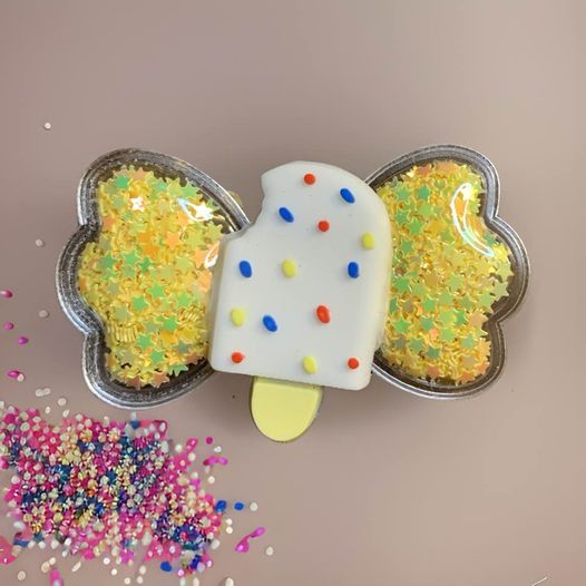 Ice Cream Hair Clips