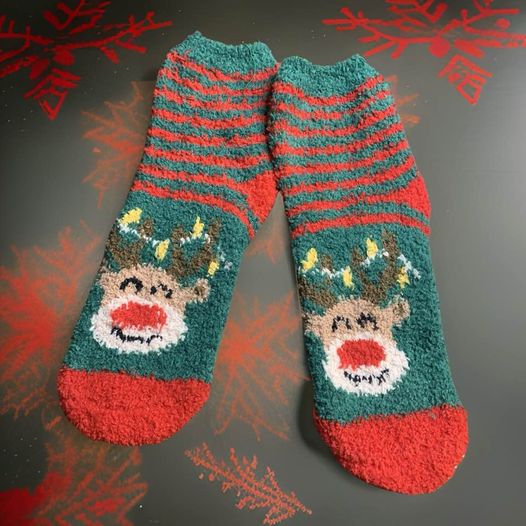Reindeer Xmas Socks