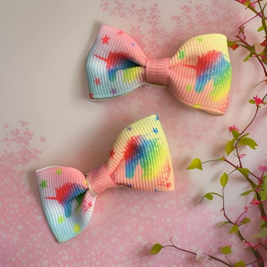 Mini Hair Bows (Pair)