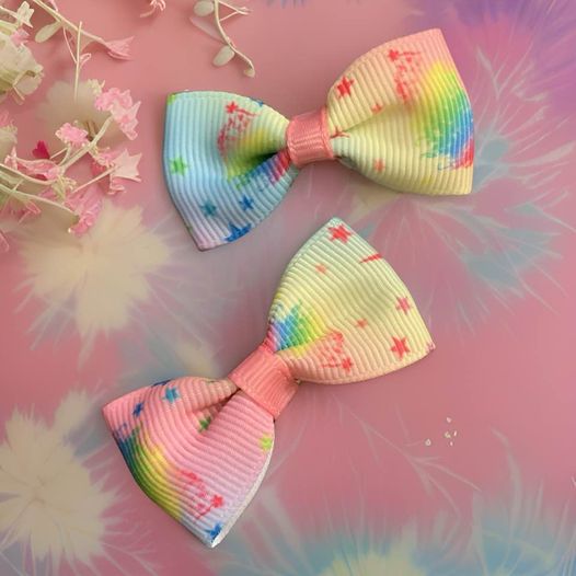 Mini Hair Bows (Pair)