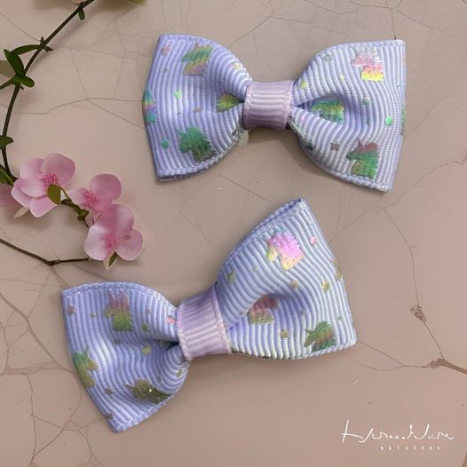 Mini Hair Bows (Pair)