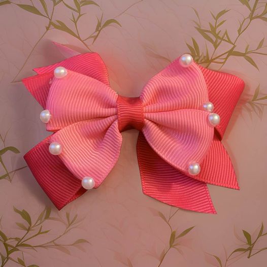 Pearl Hair Bows