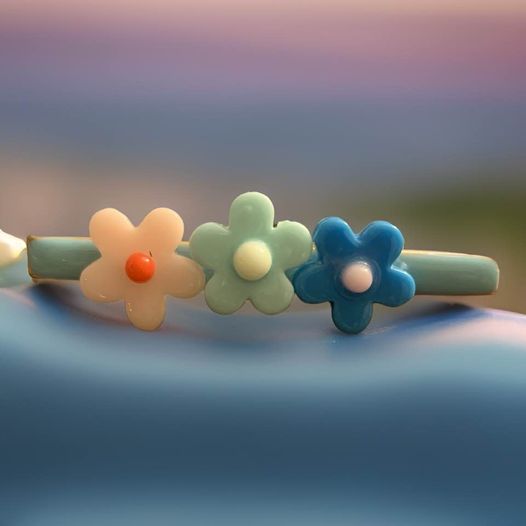 Mini Flower Hair Clips