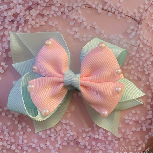 Pearl Hair Bows