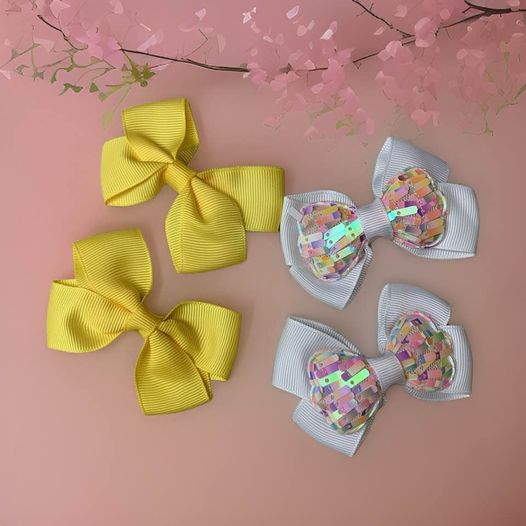 Cute Hair Bows (Pair)