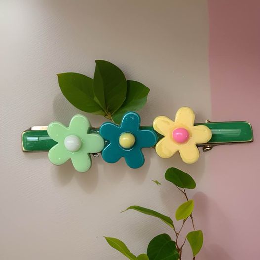 Mini Flower Hair Clips