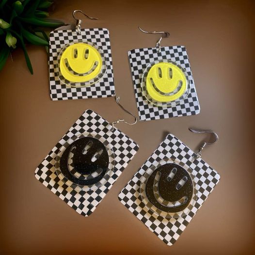 Happy Face Earrings