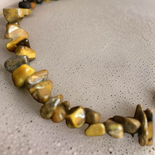 Tiger Eye Stone Anklet