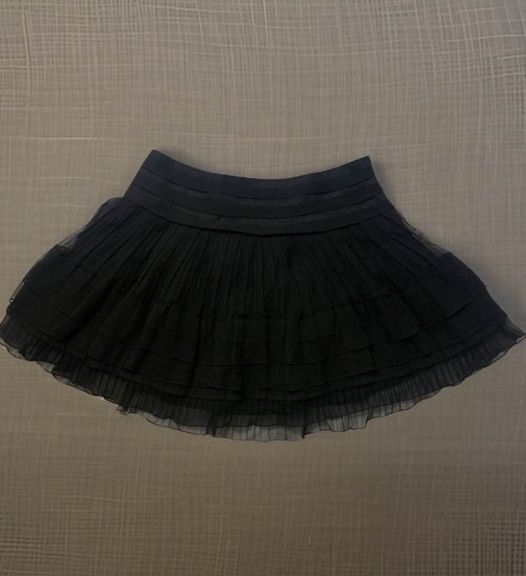 Mini Black Skirt