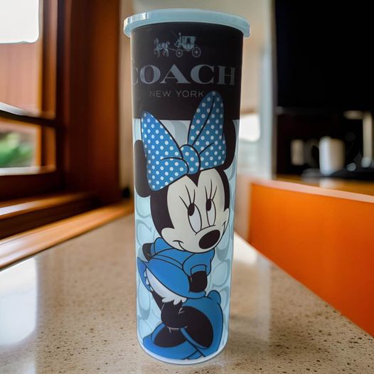 Minnie Mouse Blue Coach (Sublimation)