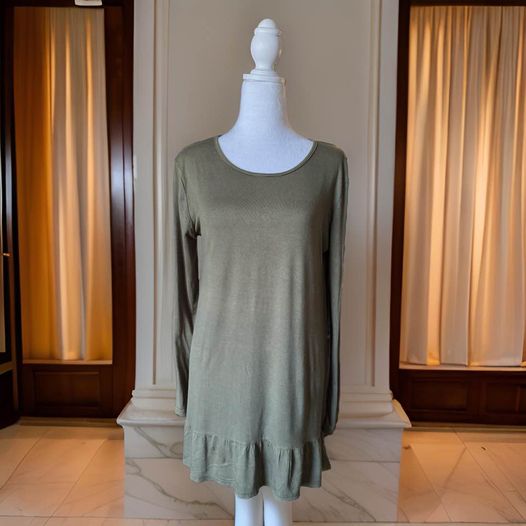 Olive Green Dress Size M