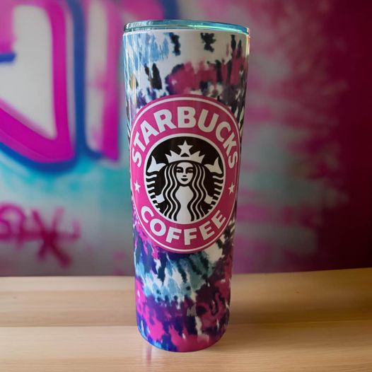 Tie Dye Starbucks