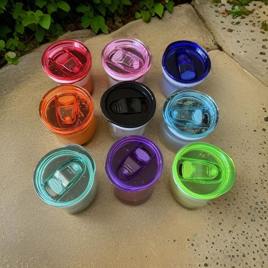 Colorful lids 20oz Tumbler