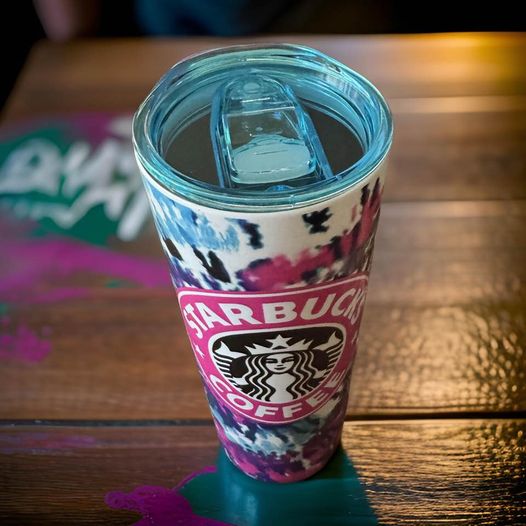 Tie Dye Starbucks