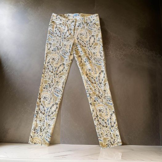 Paisely Print Pants Size S