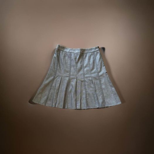 Wool Gray Skirt Size 10P