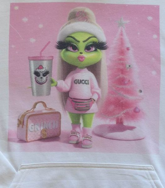 Gucci Grinch Girl Hoodie size Small