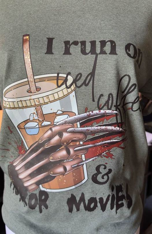 Coffee & Horror Movies Size S