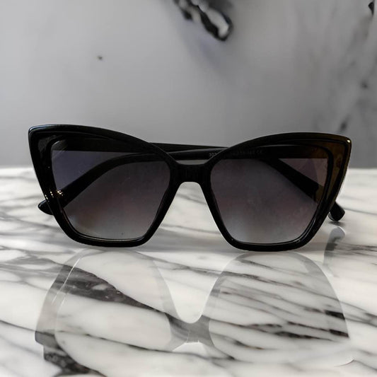 Black Cat Eye Sunglasses